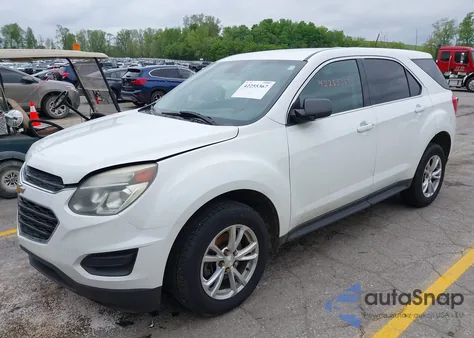 2017 Chevrolet Equinox Ls из США, поврежденный, VIN 2GNFLEEK4H6213083